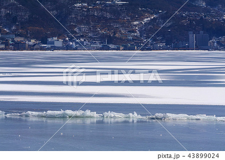 【長野県】御神渡り・おみわたり 諏訪湖 (赤砂崎公園グランド付近) 2018 【長野県】御神渡り・おみわたり 諏訪湖 (赤砂崎公園グランド付近) 2018 43899024