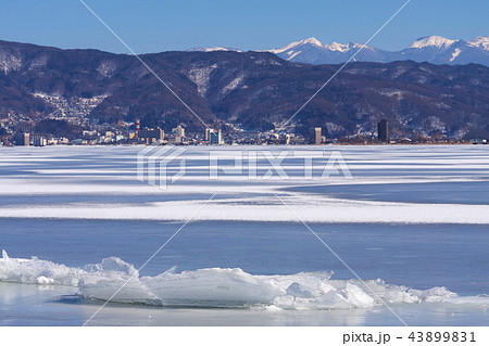 【長野県】御神渡り・おみわたり 諏訪湖 (岡谷市立湊小学校付近) 2018 【長野県】御神渡り・おみわたり 諏訪湖 (岡谷市立湊小学校付近) 2018 43899831