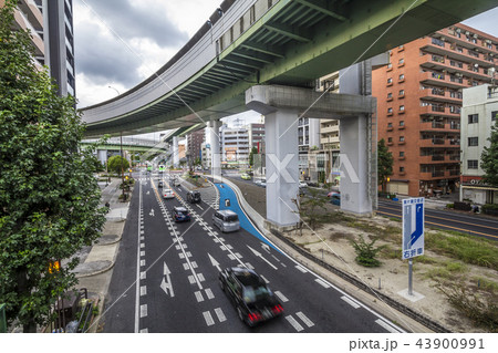 愛知県　名古屋都市景観　東区　東片端交差点 43900991