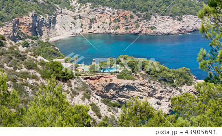 Villa with a swimming pool at Ibiza 43905691