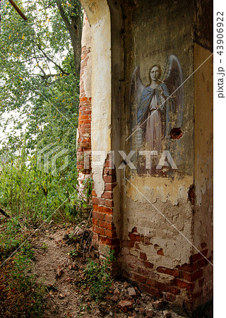 Archangel on the ruins of the church Archangel on the ruins of the church 43906922