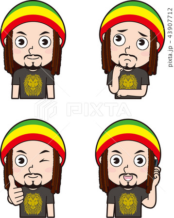 男性ラスタファリ5 43907712