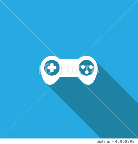 Joystick icon on the background , vector 43908898