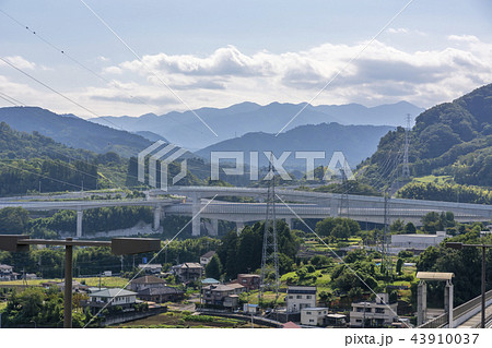 津久井広域道路から圏央道相模原インター方面 43910037