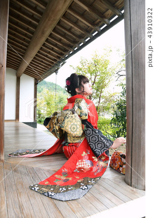 成人前撮り振袖ロケーション撮影・日本家屋 43910322