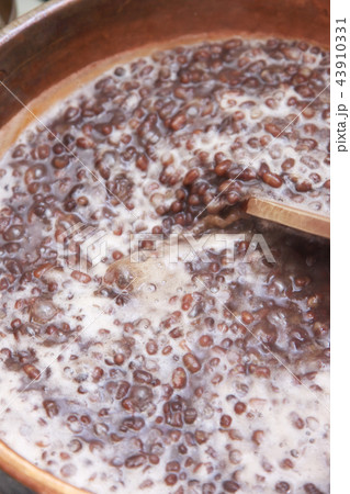 煮小豆 煮あずき 小豆 小豆煮 豆 煮小豆 煮あずき 小豆 小豆煮 豆 43910331