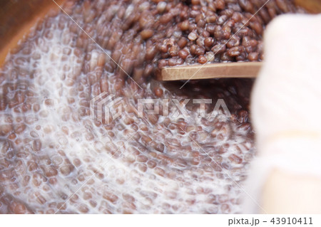 煮小豆　煮あずき　小豆　小豆煮　豆 43910411