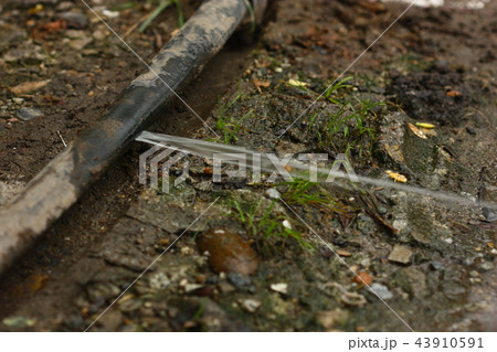 water leak on the floor water leak on the floor 43910591