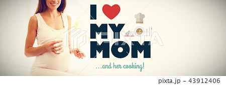 Composite image of mothers day greeting 43912406