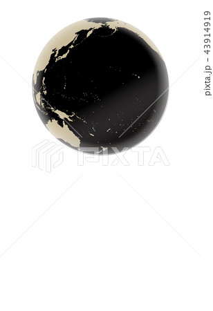 地球太平洋黒薄茶 43914919