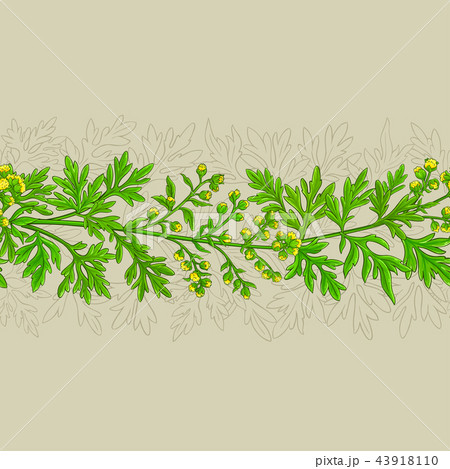wormwood vector pattern wormwood vector pattern 43918110
