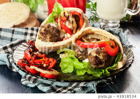 Tasty kofta kebab 43918534