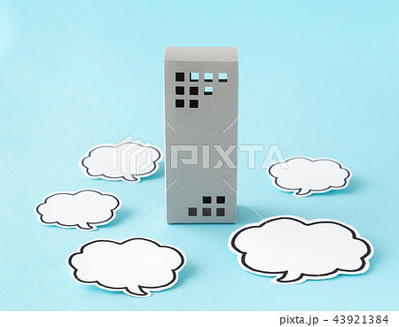 吹き出し　炎上　意見　クチコミ　お客様の声　サービス 43921384