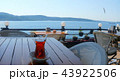 ボスポラス海峡沿いのカフェのトルコ紅茶（チャイ） 43922506