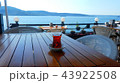 ボスポラス海峡沿いのカフェのトルコ紅茶（チャイ） 43922508