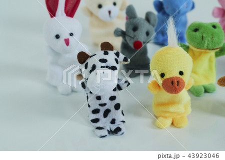 指人形 動物 パペット ぬいぐるみ 仲良し 指人形 動物 パペット ぬいぐるみ 仲良し 43923046
