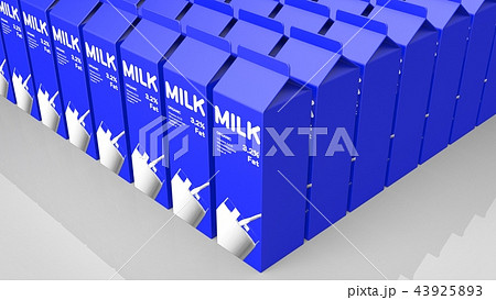 牛乳　1l　複数　パース　寄り 43925893