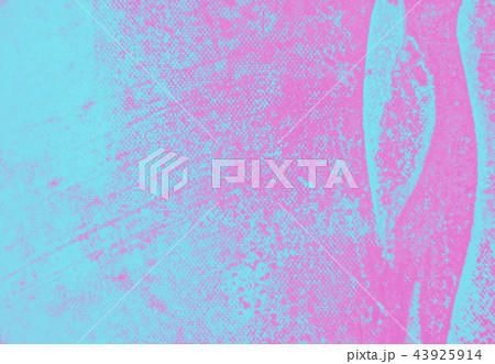 Pink and blue hand painted background texture  43925914