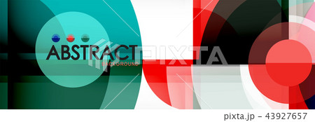 Circle abstract background 43927657