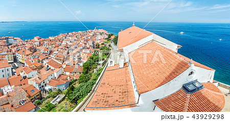 Piran town from St. George's Parish church Piran town from St. George's Parish church 43929298