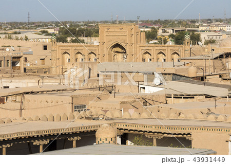 Panoramic view of the main monuments of Khiva 43931449