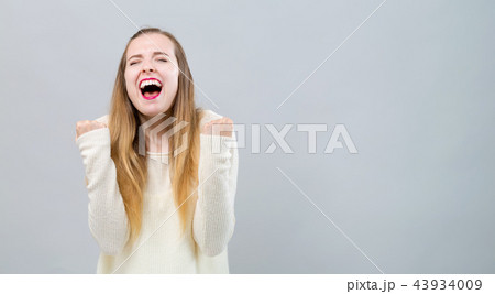 Successful young woman 43934009