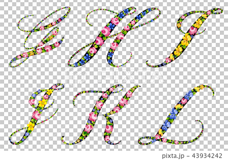 Flower initials 43934242