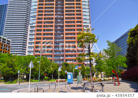 新緑とマンション 43934357