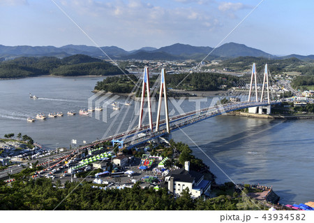 鳴梁大捷祭り 進歩大橋 ウルドルモク 43934582