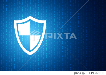 Technology shield icon , protection concept 43936909