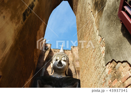 Buddha in Wat Sukhothai Province Thailand. Buddha in Wat Sukhothai Province Thailand. 43937341