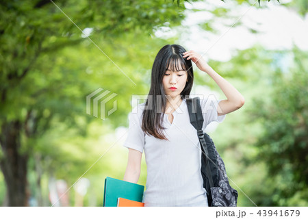 女子大生 カジュアル 韓国人 43941679