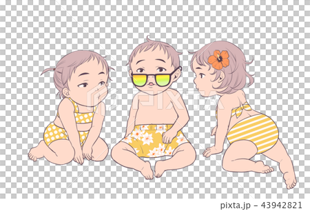 泳裝小孩 泳裝小孩 43942821