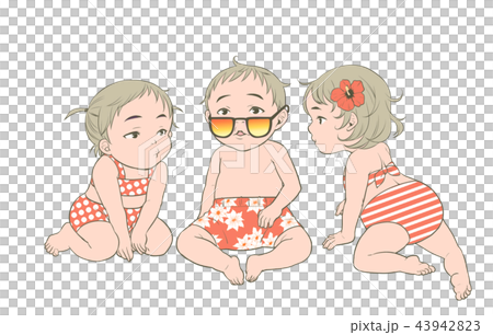 泳裝小孩 泳裝小孩 43942823
