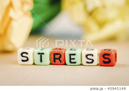 alphabet dice with word STRESS alphabet dice with word STRESS 43945149