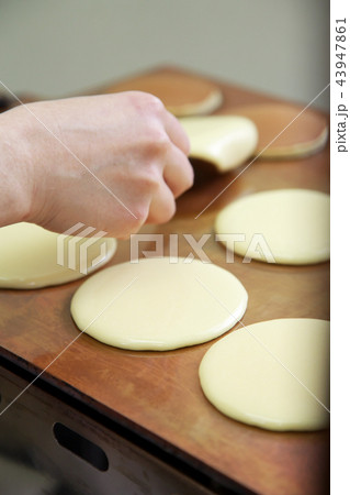 どらやき　どら焼き　どら焼き作り体験　手作り　お菓子作り教室 43947861