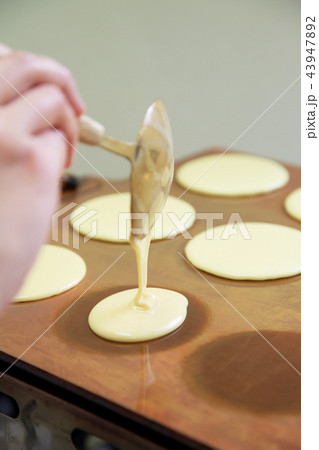 どらやき　どら焼き　どら焼き作り体験　手作り　お菓子作り教室 43947892