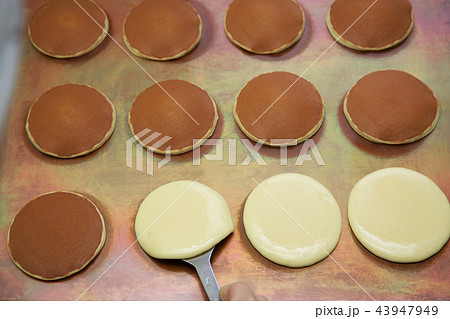 どらやき　どら焼き　どら焼き作り体験　手作り　お菓子作り教室 43947949