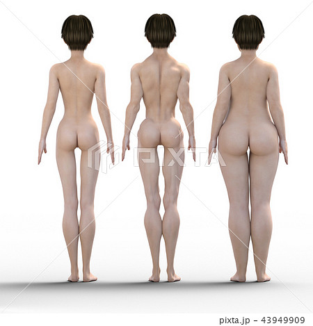 ダイエットイメージ ビフォーアフター Perming3dcgイラスト素材のイラスト素材