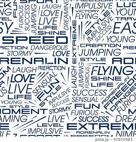 Seamless pattern of words. Seamless pattern of words. 43950983