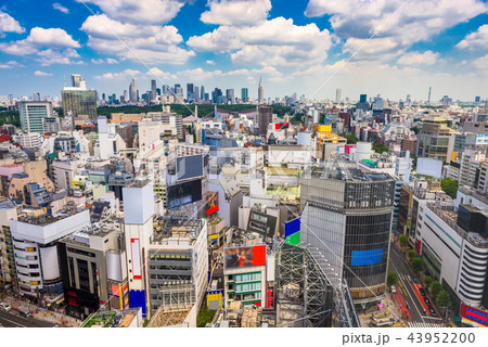 Shibuya, Tokyo, Japan Skyline Shibuya, Tokyo, Japan Skyline 43952200
