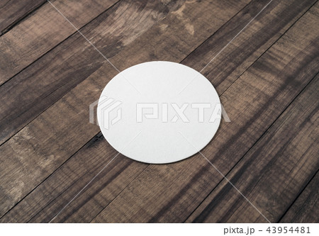 Blank beer coaster Blank beer coaster 43954481