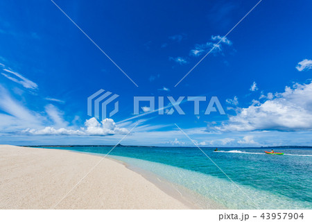 沖縄 水納島のビーチ 沖縄 水納島のビーチ 43957904