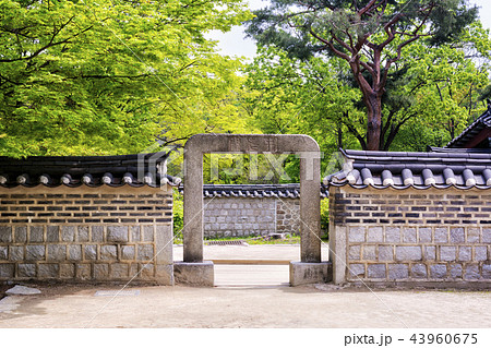 建築 季節 古建築 43960675