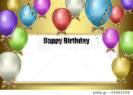 バースデーカード バースデーカード 43963509