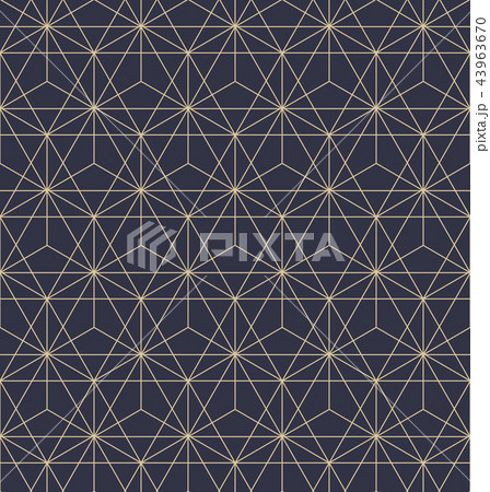 The geometric pattern with lines. Seamless  43963670