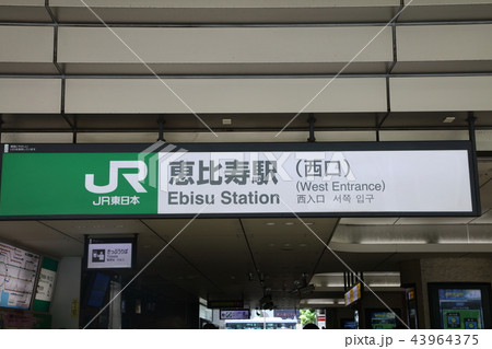 恵比寿駅西口 JR 恵比寿駅西口 JR 43964375