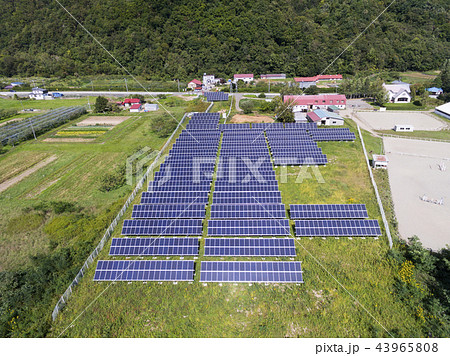 太陽光発電（空撮） 43965808