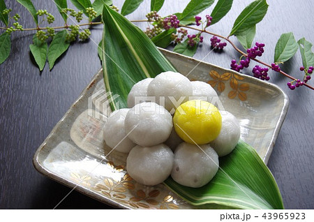 月見団子　団子　和菓子　秋 43965923