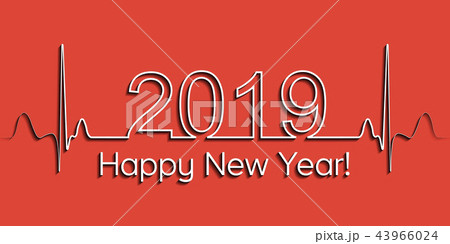 Medical Christmas banner, 2019 happy new year 43966024